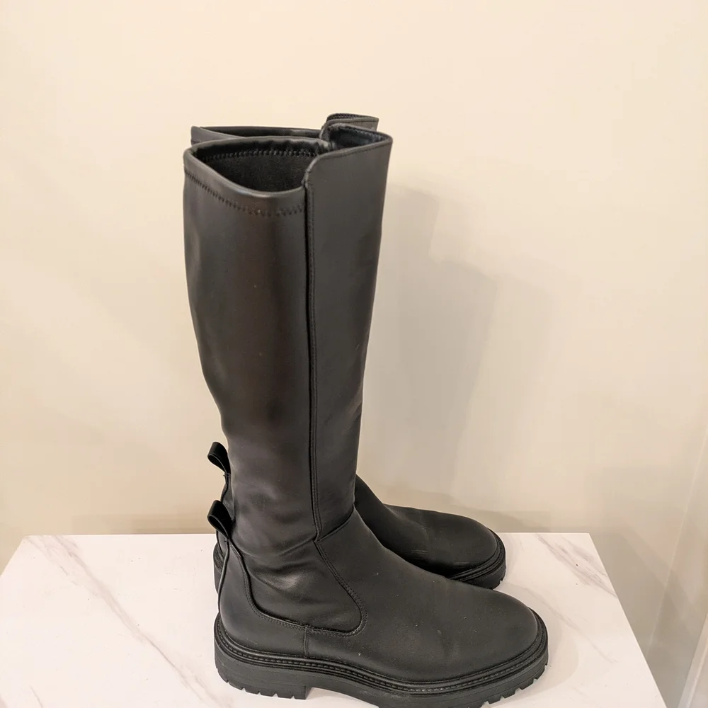 Zara sleek black